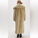 Free People  Shoreditch Faux Fur Maxi Topcoat- Medium Photo 3