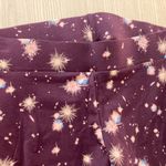 Maroon Geometric Print Pants Torrid Size 0 US Size 12 Leggings Cotton Photo 1