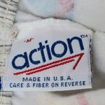 Vintage 90s Action Geometric Pattern Shorts Red Size M Photo 10