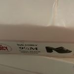 Juicy Couture Y2K Block Heel Logo Sandals J-Girly Black White – Size 9.5 Photo 8