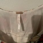 Free People Dear You Floral Mini Dress White Sleeveless Fit & Flare Size M Photo 6