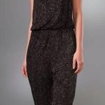 Alice + Olivia Glitter Sleeveless Jumpsuit Photo 0