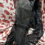 Free People  Intimately Ivory Combo Leopard Heart Print Bodysuit M Medium NWT Photo 6