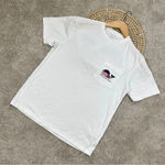 Vineyard Vines Women’s Kentucky Derby White Bugler Whale T-Shirt Size XS Photo 1