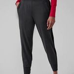 Athleta Venice Velvet Stripe Jogger Pants Size M Photo 0