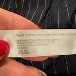 Eloquii  Dark Navy Blue Pinstripe Suiting Style Joggers Pants Trousers Size 20 Photo 6