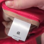 EXPRESS Pink Flamingo Pleated Dress Pants Size 4R Photo 6