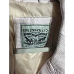 Levi's Moto Biker Jacket Vegan Leather Blush Pastel Pink Women’s XL Zip Close Photo 4