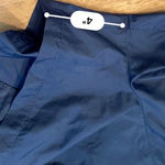 Nike  Women’s Size Medium (8-10) Navy Nylon Jogging Shorts‎ With Accent Stripes Photo 8