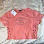 Forever 21 🧡NWT-F21 Rhinestone Angel Vibe Graphic Tee Photo 6