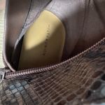 14th & Union  Brown Shiny 3.5” Block Comfort Heel Knee Boot Size 6.5 Stretch Calf Photo 9