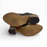 Charles Albert Black Western Cowboy Ankle Boots Vegan Leather Womens Size US 8 Photo 5