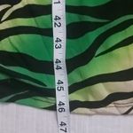 Fresh Of L.A Keyhole Beaded Halter Maxi L Animal Print Vacation Dopamine Boho Green Size L Photo 8