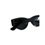 INDY Women's Black Cateye Sunnies Sunglasses Photo 3