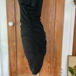 Tart  Maternity Presley Black Ruched Side Dress - Size Medium Photo 10