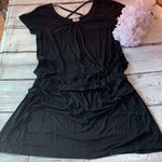 Woman’s Sundress Size Large Black Photo 0