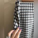 J Jill ponte skirt plaid size large Gray Photo 2