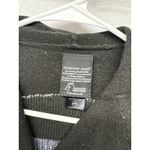 Studio Ghibli Spirited Away No Face Hooded Open Front Cardigan Size Medium Black Photo 2