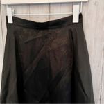 JS Collections  Black Sheen Formal Maxi Skirt Photo 1