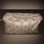 Pottery Barn   Quilted Cosmetic Makeup Toiletry Bag, 13 x 8" Lined NWOT Photo 3