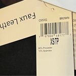 Magaschoni  Faux Suede chocolate brown vest,open front, pockets, oversized XS NWT Photo 3