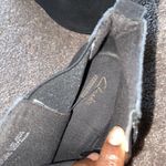 Clarks  Black Suede Wedge Ankle Boots SIZE 9.5 Photo 2