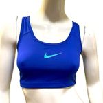 Nike Dri-Fit Women's Blue Sports Bra Medium Athleisure Photo 0