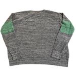 Chain‎ Stitch Size 2XL Women Green Grey Crew Neck Sweater Long Sleeve Causal Gray Photo 1
