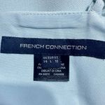 French Connection Mini Dress Women's 10 Blue Whisper Sleeveless Asymmetric Hem Photo 6