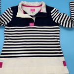 Navy and White Striped Nautical Pullover Joules Cowdray Rare Size 4 Blue Photo 2
