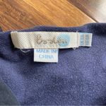 Boden Tencel Lyocell Wrap Short Sleeve Slinky MIDI Dress Black Size 6 Photo 4