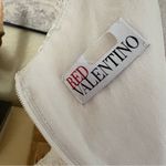 RED VALENTINO Crocheted Lace Mini Dress In White Size 40 Photo 5