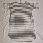 Red Lolly Striped Gray T-Shirt Dress With Pockets Size Medium Photo 0