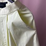 Armani Exchange Sz 4 women's pleated yellow skirt Photo 2