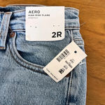 Aeropostale High Rise Flare Stretch Blue Jeans 2R Photo 5