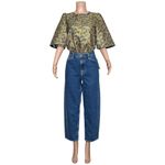 Sézane  Gabrielle Blouse, Jacquard Floral, FR36/US4 Photo 13