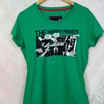 BMW Motorrad The Happy Maker Damen Comic Strip Graphic Tee Womens Size L NWT Green Size L Photo 4