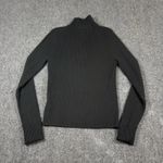 Ralph Lauren Vintage Y2K Polo Jeans Co  Women Turtleneck Sweater Black Ribbed L Photo 5