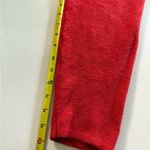 Herman Geist VTG  Embroidered Cardigan Floral Beaded Sweater Red Large Boho Rose Photo 8