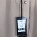 NWT Mom2Mom Maternity Top Womens M Cream Back Button Scoop Minimalist Neutral Size M Photo 5