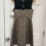 Donna Morgan  Party Cocktail Holiday Dress Black/Gold Sheath Metallic Formal Glam Photo 2