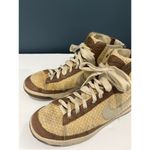 Nike  Women’s Vintage Blazer Tan Raffia Woven Mid Top Sneakers Sz 9 Photo 1