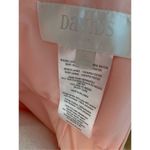 David's Bridal David’s bridal bridesmaid dress size 8 color is pink orange long with a slit Photo 2