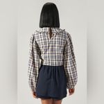 Sugar Lips  Black and White Plaid Top Photo 1