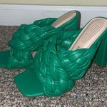 Womens New Azalea Wang Carolina Greens Heels Green Size 6 Photo 0