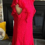 Julia Jordan Red Ruffled Mini Dress Photo 9