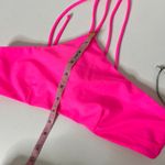 Lovers + Friends  Hot Pink Wrap Bikini Set Halter Top Small High Bottoms Medium Photo 8