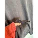 Threads 4 Thought 100% Organic Cotton Black Long Sleeve Top Size Large Eco Friendly Minimalist Photo 4