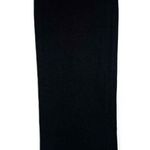 ZARA Womens Knee Length Ribbed Knit Elastic Waist Classic Core Midi Skirt Medium Photo 0