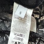 Intimissimi Black Lace 3/4 Sleeve Size Small NWT Photo 5